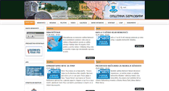 Desktop Screenshot of opstinaberkovici.com